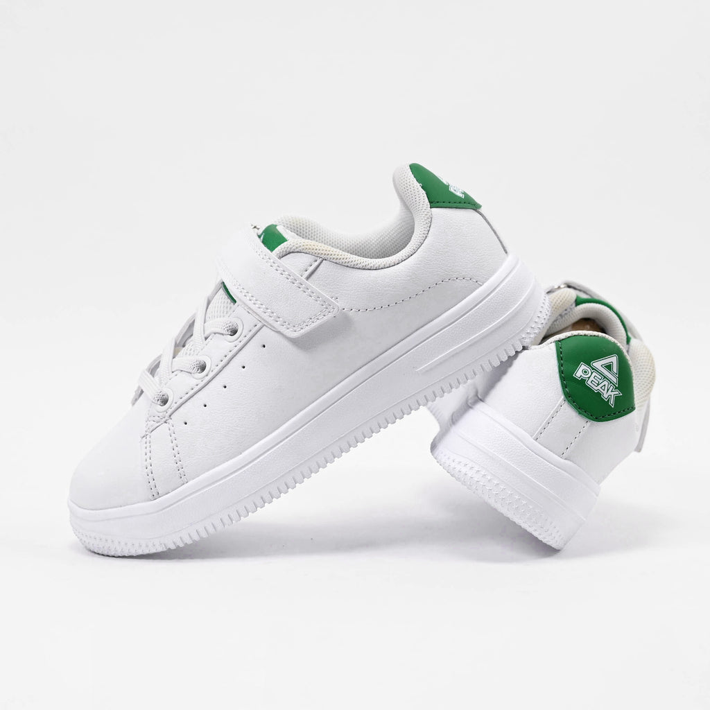 Peak Kids Casual Shoes White Green - EK3902B-X169 - Image 10