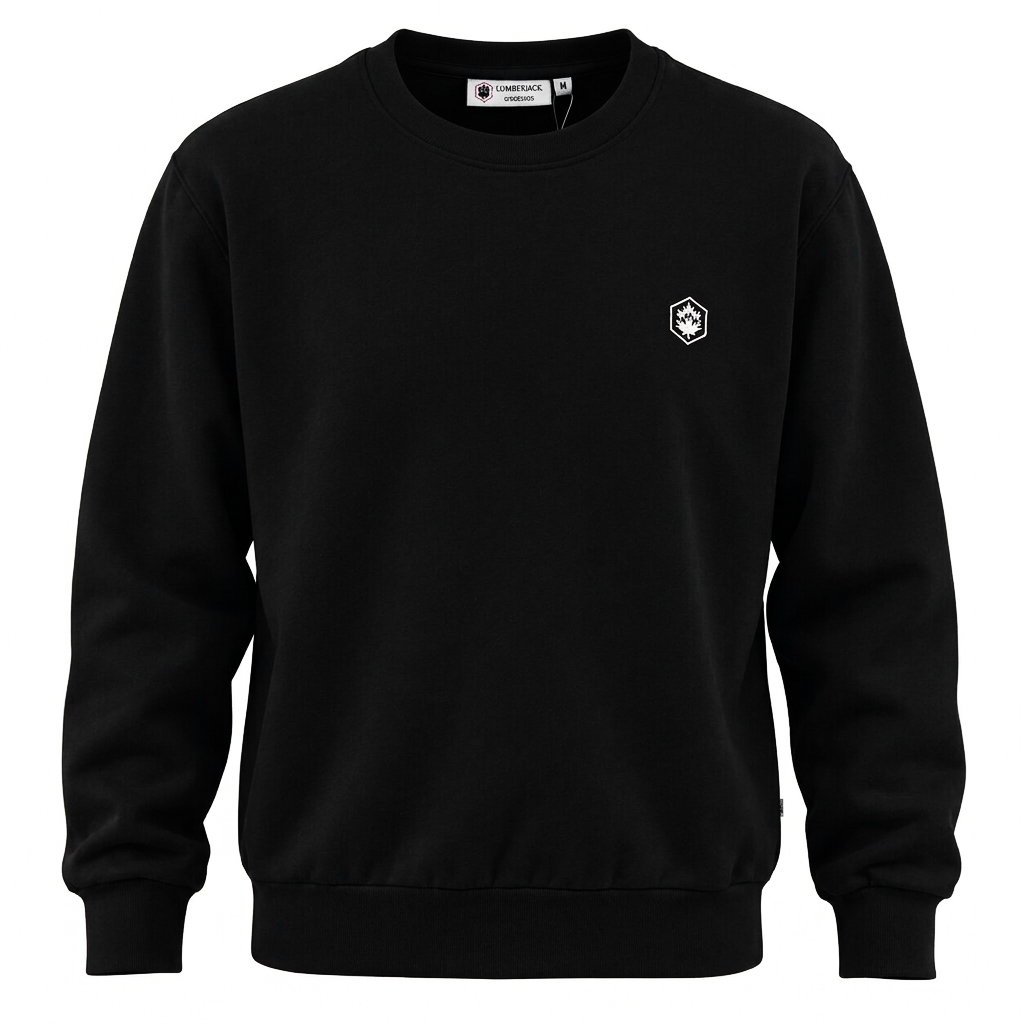 LUMBERJACK SWEAT SHIRT - LBJ-00601-BLK - Image 4