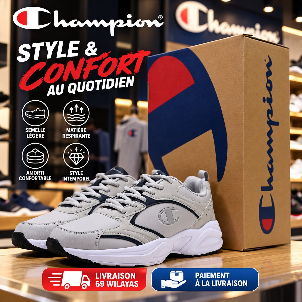 Champion Sneakers Count - S22329-ES001 - Image 1