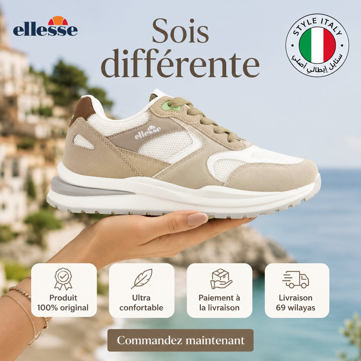Ellesse Women Sneakers - IRMA001-137 - Image 2