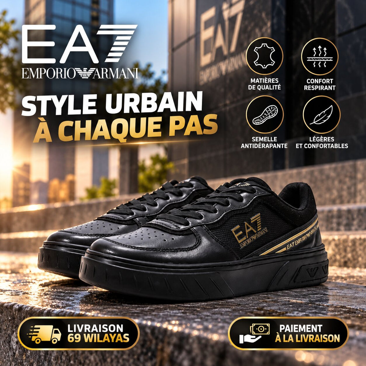 EMPORIO ARMANI SHOES - 7X000338-MZ177 - Image 1