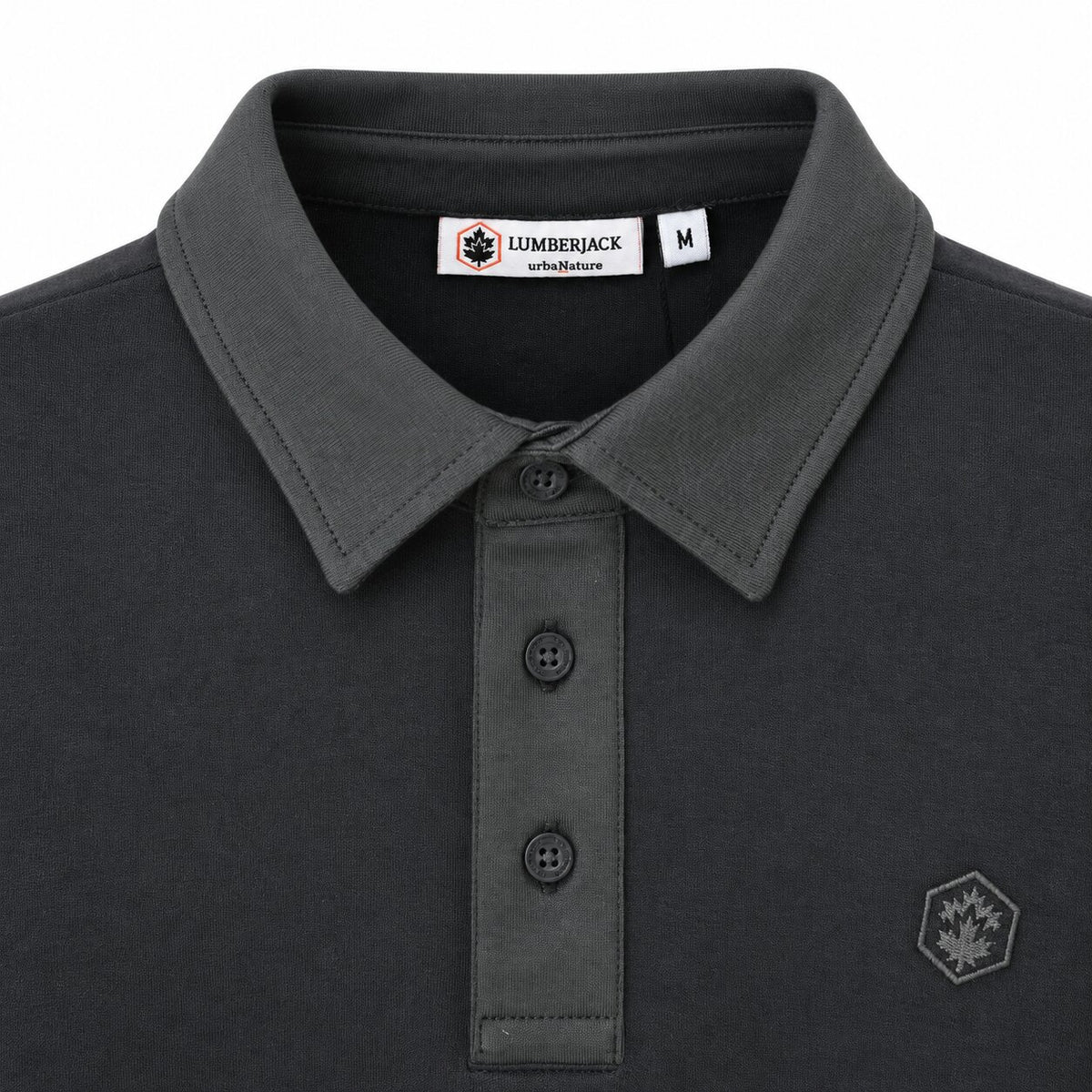 LUMBERJACK POLO LS - LBJ-00507-GRY - Image 3