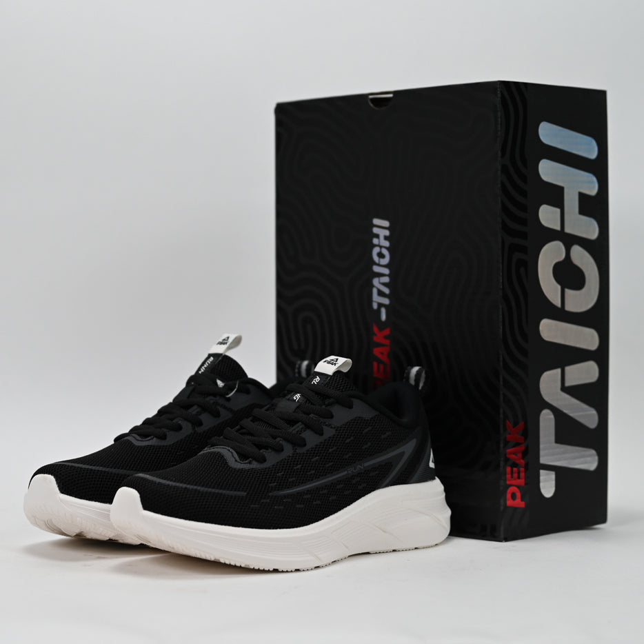 PEAK Running Shoes, Black/White - EXT262487H-Z497 - Image 9