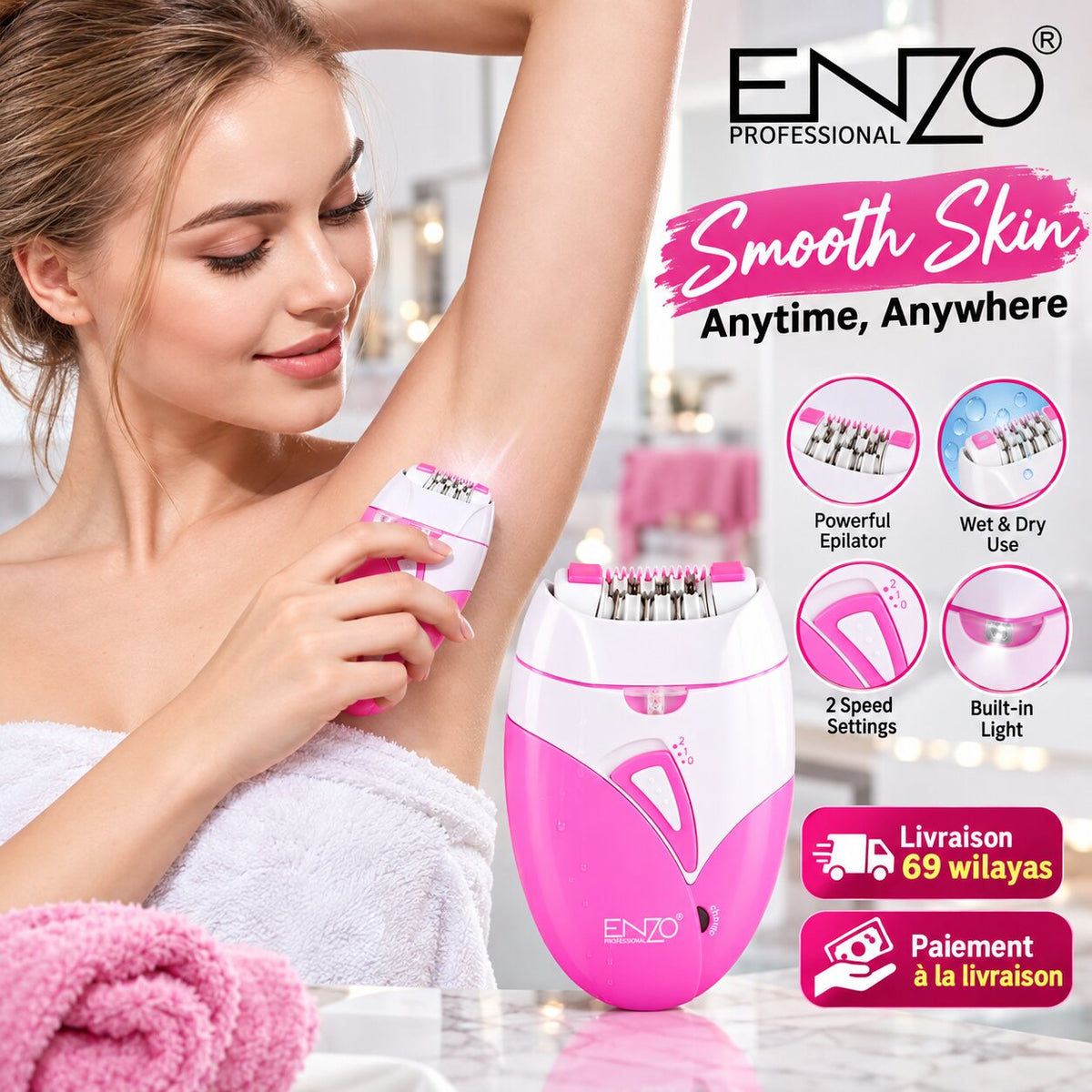 ENZO Silk Epil 5 Épilateur Électrique - No.0103 - Image 1