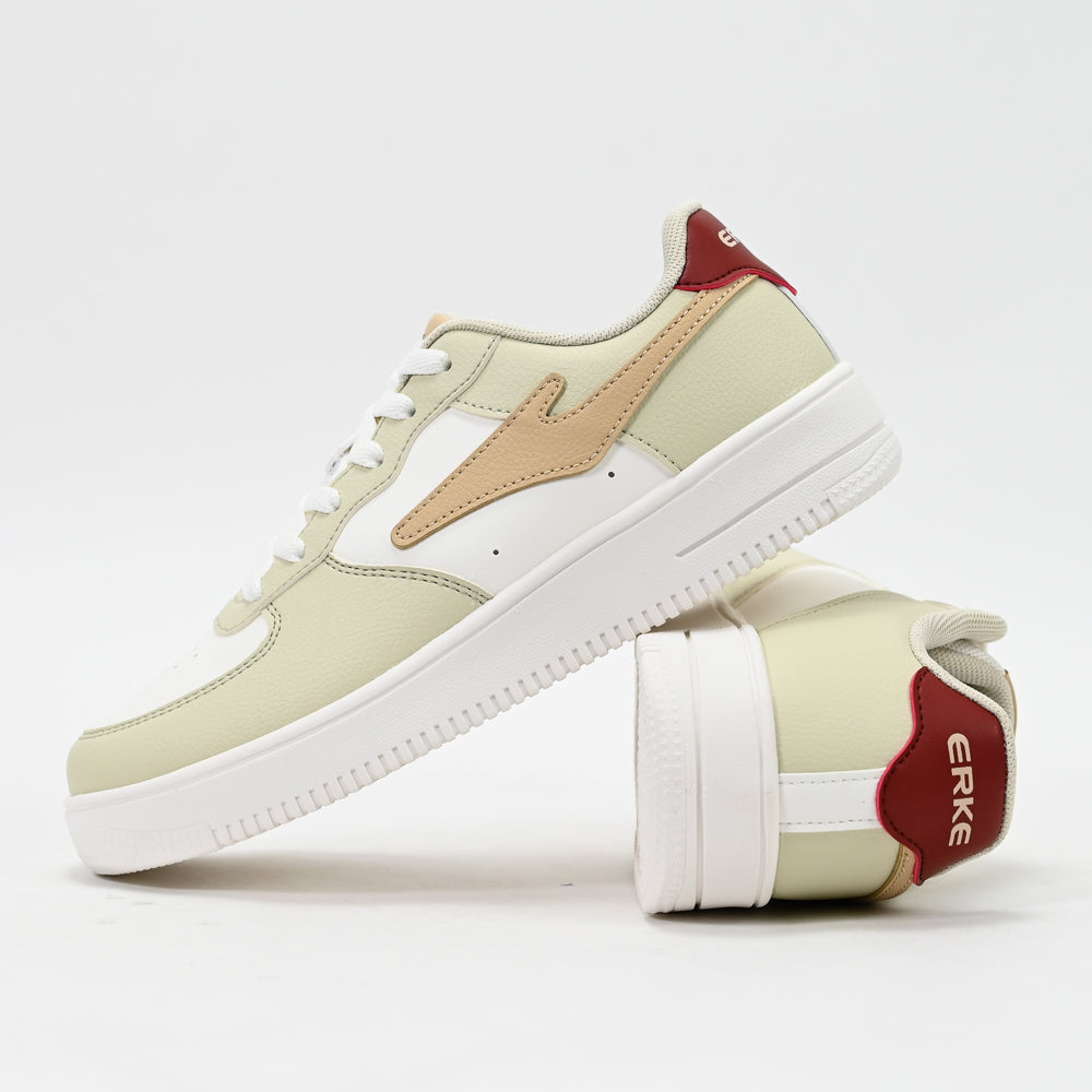 ERKE Women's Sneakers, Bordeaux - 12126101052-505 - Image 4