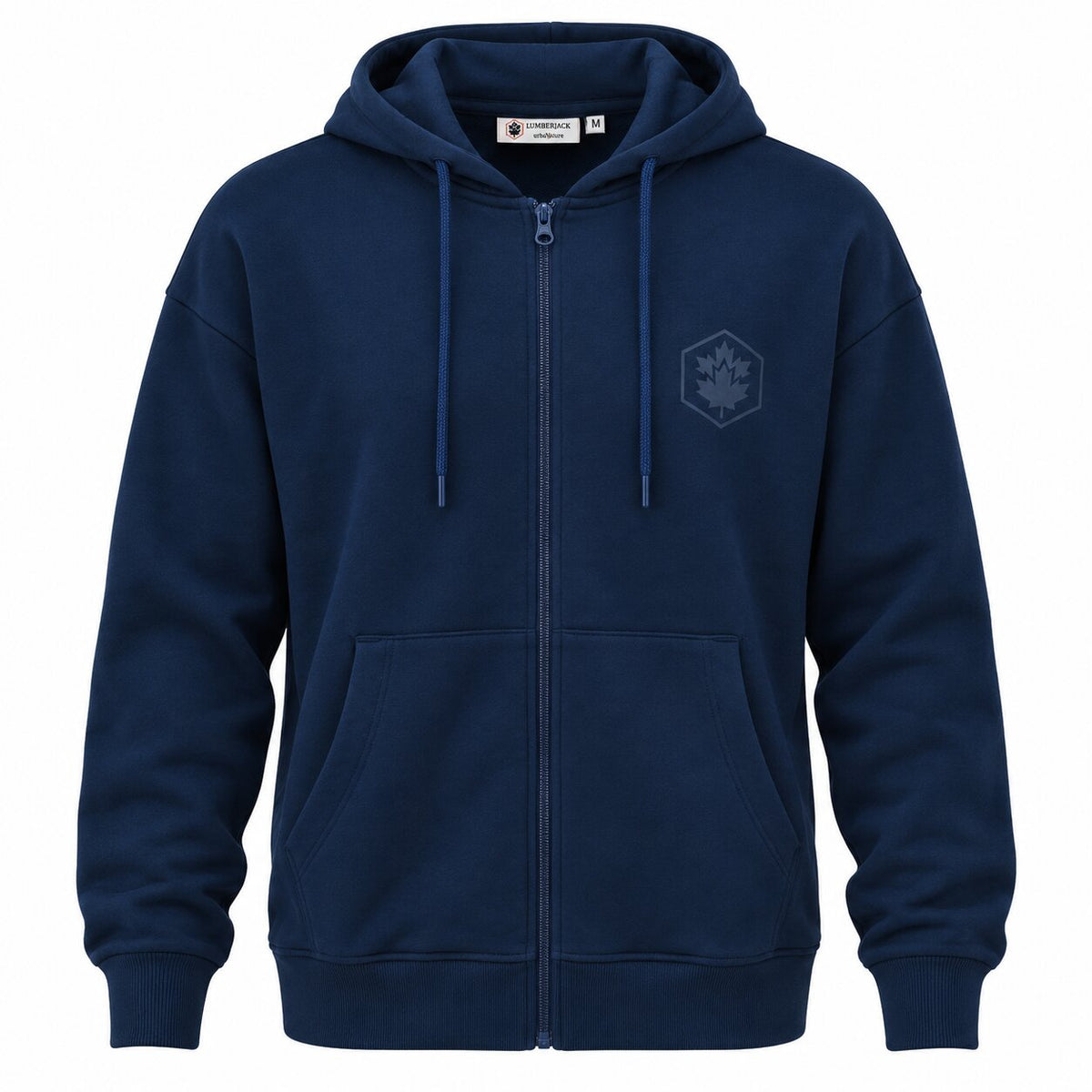 LUMBERJACK ZIP HOODIE - LBJ-00201-BLU - Image 2